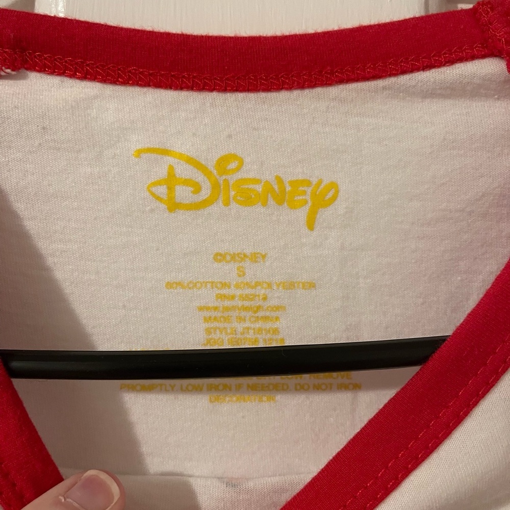 Disney Minnie and Mickey Valentine’s Day Baseball Tee - Picture 2 of 2